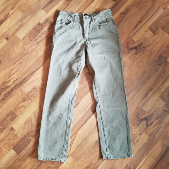 Lee Relaxed Fit Mens Jeans Color Light Brown 34x34 - Picture 9 of 9